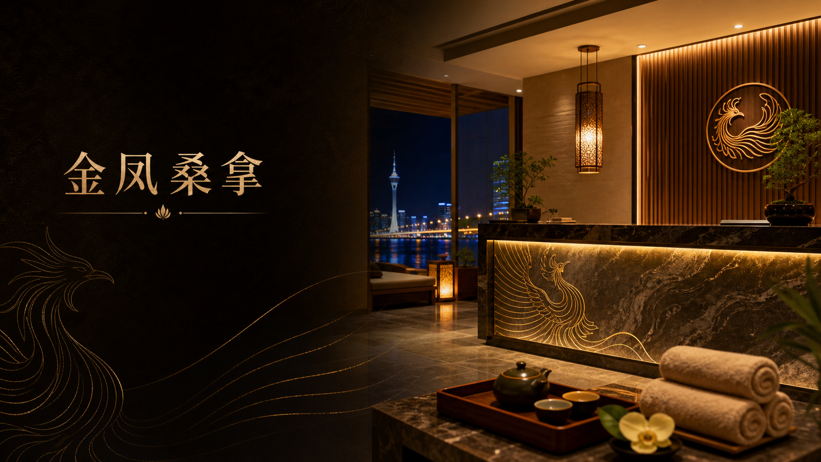 金凤桑拿澳门会馆接待空间
